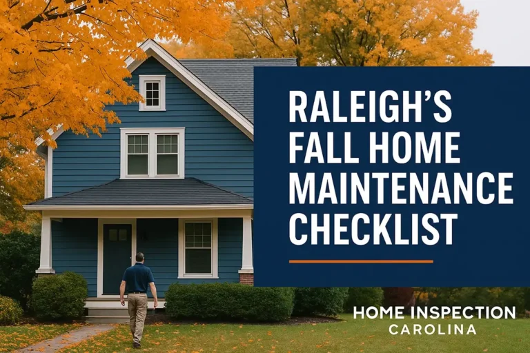 Raleigh’s Fall Home Maintenance Checklist: What to Inspect Before Winter